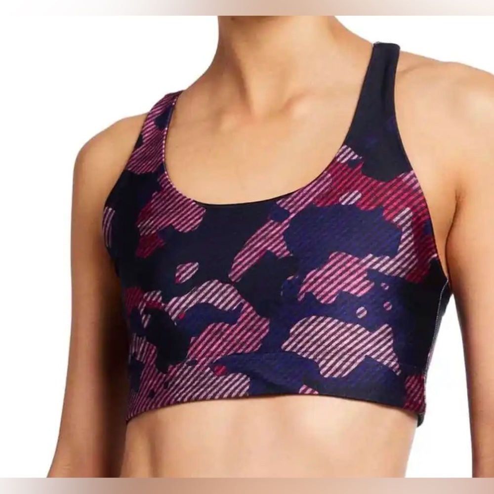 Terez Hi- Shine Sports Bra in Camo - NWOT - Size XL